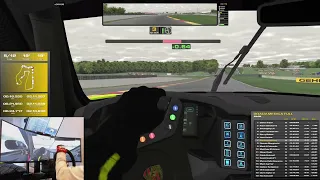 IRacing - Porsche Cup - Porsche 911 GT3 - Road America - Start P19 - Finish P7 !!!