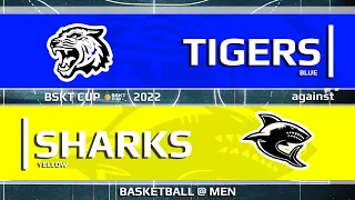 02-08-2022 "BSKT CUP" TIGERS - SHARKS @08:00