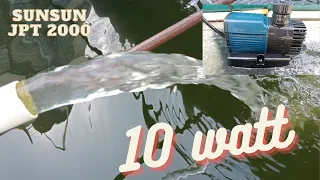 POMPA KOLAM KOI HEMAT ENERGI 10 WATT SEMBURAN KENCANG / LOW WATT