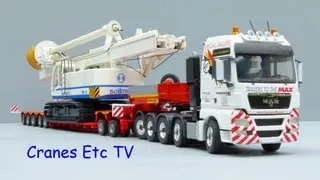 Conrad MAN TGX + Faymonville Variomax Trailer by Cranes Etc TV