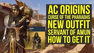 Assassin's Creed Origins Curse of the Pharaohs NEW OUTFIT - Servant Of Amun (AC Origins Outfits)