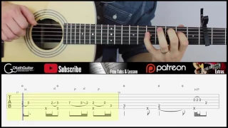 [Guitar Finger Style] Thinking Out Loud - Ed Sheeran - Guitar Tabs - Gareth Evans