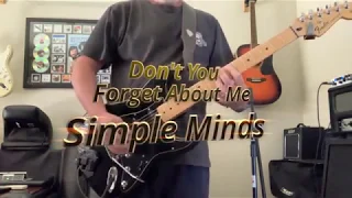 Don't You Forget About Me - Simple Minds - Guitar Cover