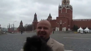 Москва , Красная площадь Князь впервые у Кремля говорит К.А Кобраков