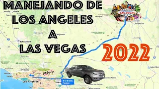 Manejando de Los Angeles a Las Vegas