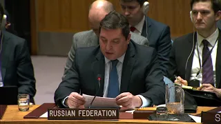 Выступление В.К.Сафронкова на заседании СБ ООН по ситуации на «Голубой линии» на Ближнем Востоке
