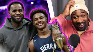 LeBron James Asked Gilbert Arenas To Scout His Son, Bronny, & Here's What Gilbert Arenas Thought