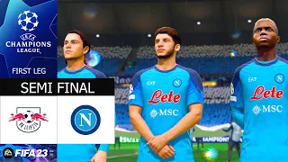 FIFA 23 | RB Leipzig - SSC Napoli | UEFA Champions League 2022/23 Semi Final 1st leg