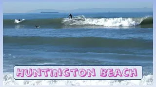 Huntington Beach, CA, Surf, 2/10/24 am - Part 1 #surfing #surf