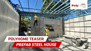 PREFAB STEEL HOUSE TEASER | Polywall Philippines