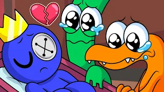 BLUE's Funeral - Rainbow Friends Animation (Sad Story Happy Ending)
