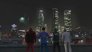 The Lads Take On The Pacific Standard Heist(GTA ONLINE FUNNY MOMENTS)