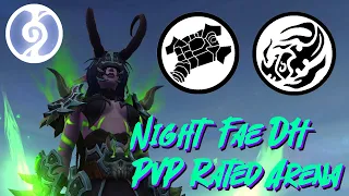 Demon Hunter PvP | Rated 2v2 Arena | WoW Shadowlands 9.0.5 | Night Fae DH