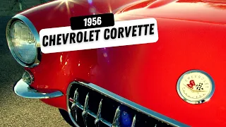 1956 Chevrolet Corvette Roadster Test Drive and Auction