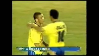 Ronaldo Goal vs Nigeria 1996 Rare Angle In HD