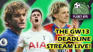 Planet FPL GW13 Deadline Stream Live! | Fantasy Premier League