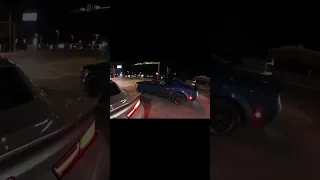 1000Hp ZL1 pulls up to red light…