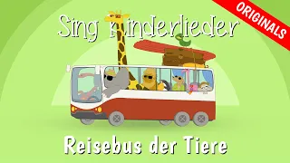 Reisebus der Tiere (Wer sitzt da am Steuer?) | Fahrzeuglieder | EMMALU | Sing Kinderlieder