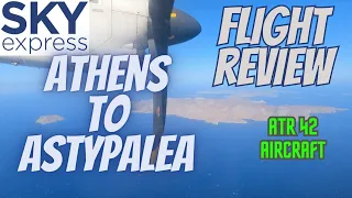 Flight Review | Sky Express | Athens-Astypalea (ATH-JTY) | ATR-42