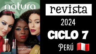 Catálogo ciclo 7 🧡 especial de madres Natura | revista C-07 🧡 | Perú 2024 🇵🇪