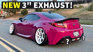 2022 BRZ Gets NEW Catback Exhaust!