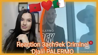 Djalil Palermo - 3ach9ek Criminel (Official Music Video) (Reaction)