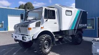 Unimog U1300L - comprehensive walk around and driving video.