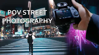 Rainy Night Street Photography POV - Sony A7III 16-35mm 85mm