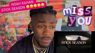 NOAH KAHAN - STICK SEASON (REACTION VIDEO) OMG 😩😩😩GREAT REQUEST 🙏🏾🔋🔋