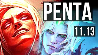 VLADIMIR vs VIEGO (MID) | Penta, 1200+ games, 1.2M mastery, Godlike | EUW Master | v11.13