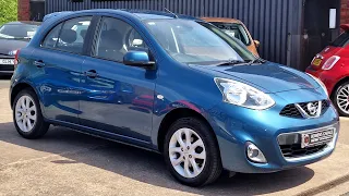 2016 (16) Nissan Micra 1.2 Acenta 5Dr in Pacific Blue. 43k Miles. 5 Services. £35 Tax. 2 Owner £6000