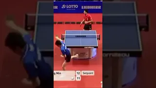 Ryu Seung Min With Insane Block Against Ma Long
