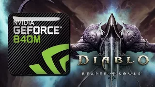 DIABLO 3 - NVIDIA GEFORCE 840M / 940M / 930M - Benchmark - 2GB - i5 4210u / 8GB RAM / Lenovo Z50-70