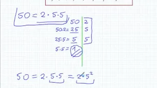 Rozkład liczby na czynniki pierwsze - Matematyka Szkoła Podstawowa i Gimnazjum