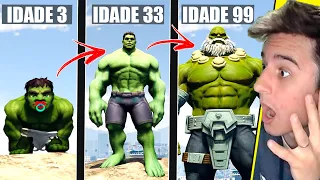 SOBREVIVI 99 ANOS com o HULK no GTA 5 ! ( GTA V Mods )