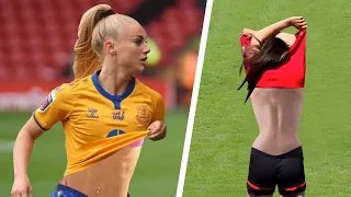 Funny and Crazy Goal Celebrations in Women's Football