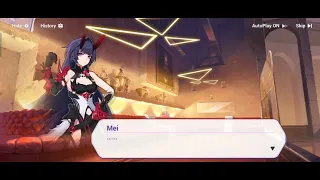 Elysia touching Mei's horn + Mei's asking Raven to forget about "it" | Honkai Impact 3 JP Dub