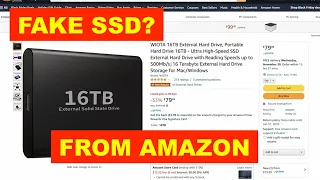 FAKE 16TB SSD! - (BEWARE OF SCAM FAKE PRODUCTS ON AMAZON)