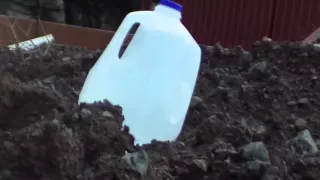 Slow Motion Milk Jug