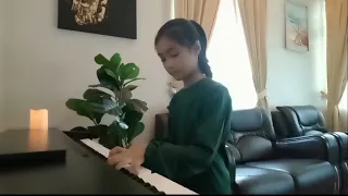 Dari Jauh Ku Pohon Maaf Piano Cover By Qisya