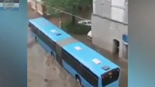 West Germany Floods ! Wuppertal , Aachen.