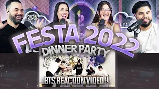 BTS "Festa 2022 Dinner Party" Reaction - PART 1-  So much we didn't know! 😳 | Couples React