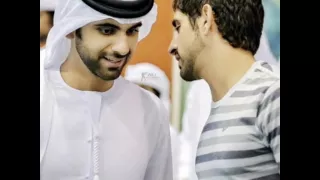 Sheikh Hamdan with the brothers