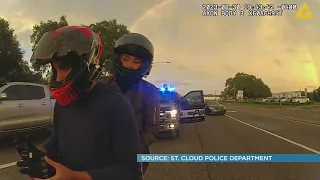 VIDEO: Orange County deputy arrested for racing motorcycle in St. Cloud, police say