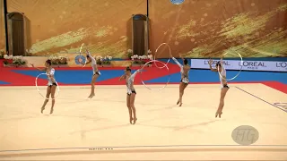 Italy (ITA) - 2018 Rhythmic Worlds, Sofia (BUL) - Qualifications 5 Hoops