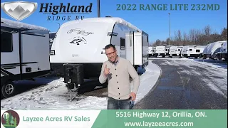 2022 Highland Ridge Open Range Lite 232MD - Layzee Acres RV Sales