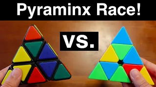 First Pyraminx vs. Current Main!