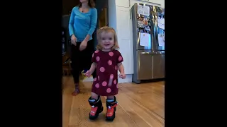 Baby Ski Boots First Time #cute #family #baby