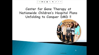 [Webinar] PART 2: Gene Therapy for Duchenne - Nationwide Children's Hospital - September 2017