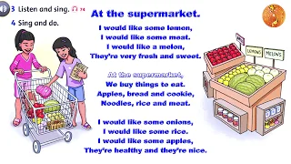 At the supermarket. Unit 8 - Lesson 3 (Family and Friends Special Edition Grade 4)